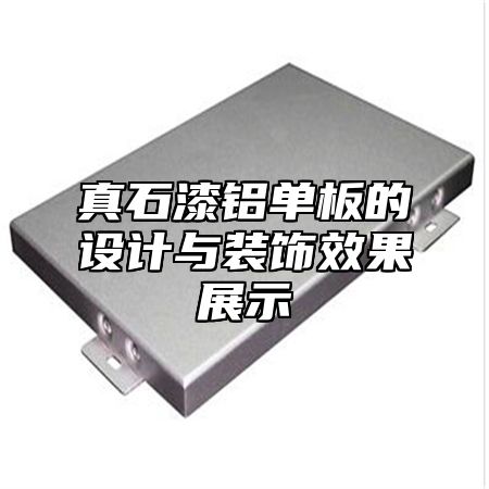 真石漆铝单板的设计与装饰效果展示