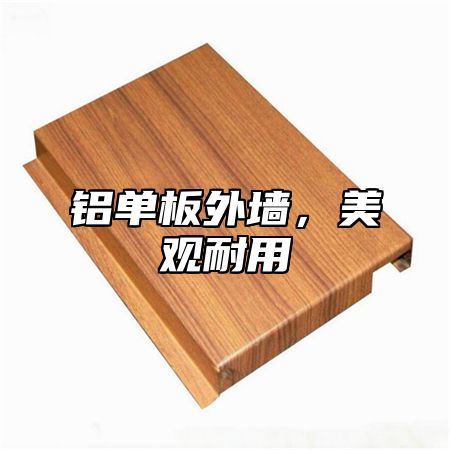 铝单板外墙，美观耐用