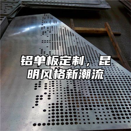 铝单板定制，昆明风格新潮流