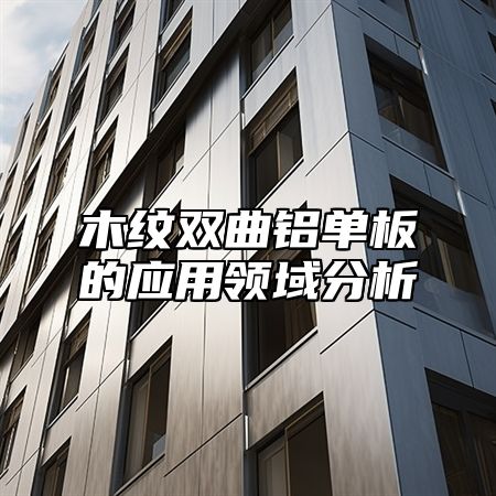 木纹双曲铝单板的应用领域分析