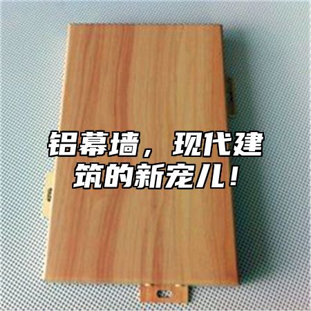 铝幕墙，现代建筑的新宠儿！