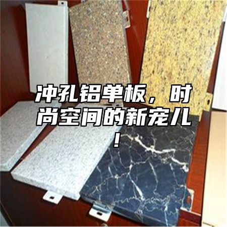 冲孔铝单板，时尚空间的新宠儿！