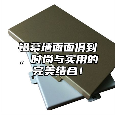 铝幕墙面面俱到，时尚与实用的完美结合！