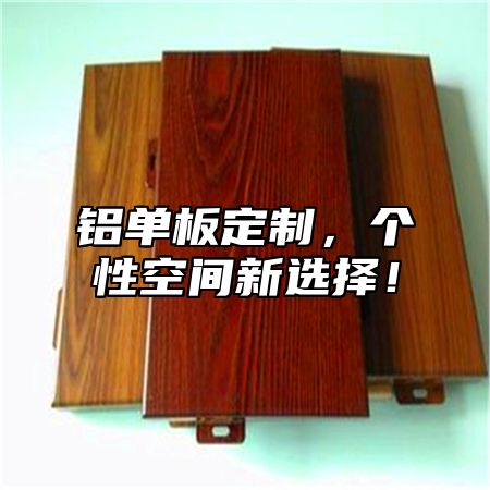 铝单板定制，个性空间新选择！