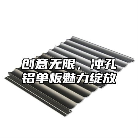 创意无限，冲孔铝单板魅力绽放