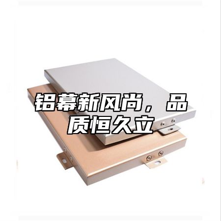 铝幕新风尚，品质恒久立